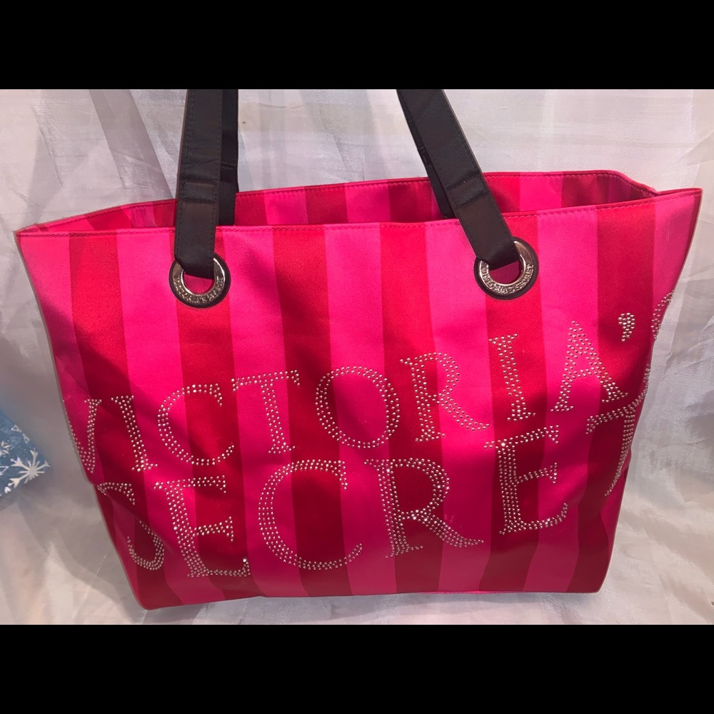 Pink Victoria’s Secret Tote Like New Beach Tote